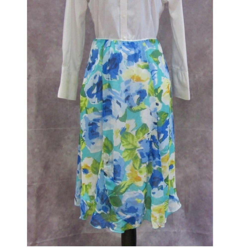 NEW Notations Elastic Waist Summer Skirt XL